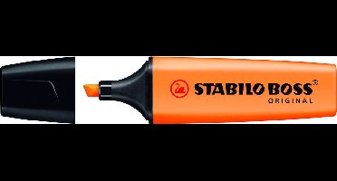 STABILO BOSS ORIGINAL - Markeerstift - Hoogste Kwaliteit - Oranje - per stuk