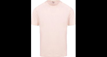 King Essentials The Steve T-Shirt Lichtroze - Maat M - Heren - Casual T-shirts