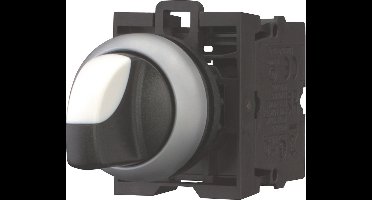 Eaton 216518 M22-WRK/K10 Keuzetoets Kunststof frontring Knevel Zwart 1 stuk(s)