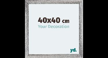 Your Decoration - Fotolijst 40x40 cm - MDF - Grijs Geveegd - Mura