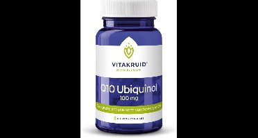 Vitakruid Q10 Ubiquinol 100 mg - 2 x 60 vegancapsules - Voordeelverpakking