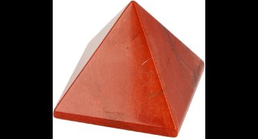 Ruben Robijn Jaspis rood piramide 30 mm edelsteen