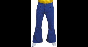 Magic Design Broek Hippie Polyester Blauw Maat M