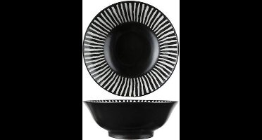 Okapi Black Bowl D20,8xh7,6cm1.23l Kom