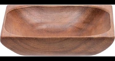 Acacia Wooden Plate 10x10cm