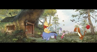 Disney Behang Pooh´s House fotobehang