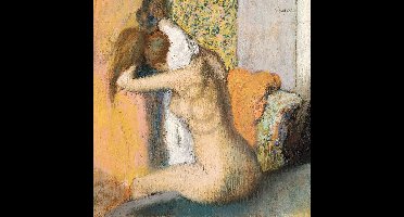 Kunstdruk Edgar Degas - Frau nach dem Bade 80x60cm