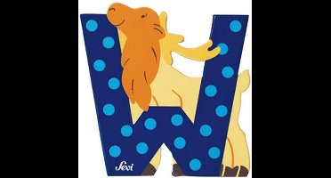 Sevi Letter W Dier 10 Cm
