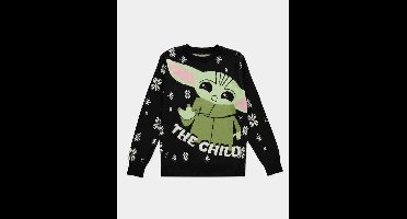 Star Wars - The Mandalorian - The Child Knitted Kersttrui - 2XL - Zwart