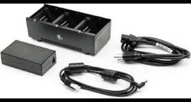 Zebra charging station, 3 slots, UK