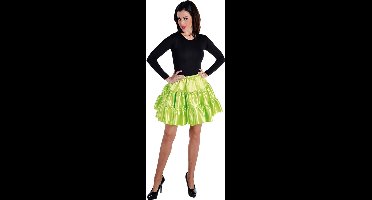 Magic Design Verkleed Rok Dames Satijn Groen Maat S