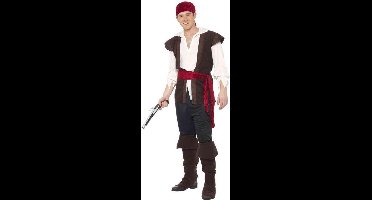 Compleet piratenpak | Verkleedkleding piraat maat L (52-54)