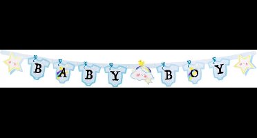 Letter Slinger '' Baby Boy '' Blauw (1ST)