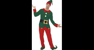 "Verkleedkostuum Elf voor heren Kerst - Verkleedkleding - Medium"