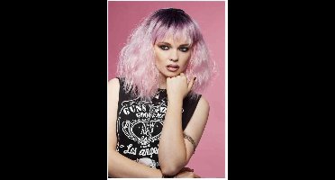 Manic Panic - Love Kitten Trash Goddess Pruik - Roze
