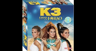 K3 Bordspel-Dans van de Farao-2 spellen (Het dobbelmuseum/De piramide)