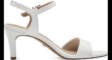 Tamaris Essentials Dames Sandalen - WHITE MATT - Maat 37