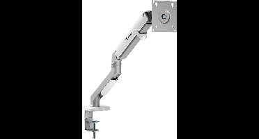 Ranqer Pro Single Monitorbeugel - Monitorarm - 17 tot 32 inch schermen - VESA-montage - kantelbaar - wit