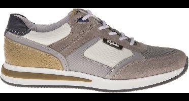 Australian Footwear - Clint Sneakers Wit - White-Grey-Beige - 43