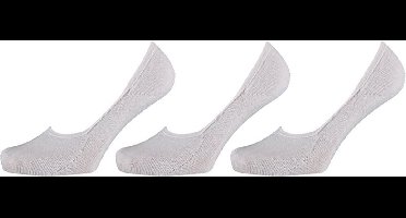 Apollo - 6-Pack - Bamboe Footies - No Show - Vochtabsorberend - Heren / Dames - wit - 35-38 - 121477000