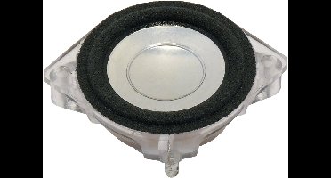 Visaton BF 45 - 4 Ohm 1.8 inch 4.5 cm Breedband-luidspreker 4 W 4 Ω Zilver Aluminium membraan