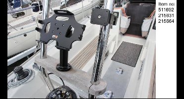 houder buismontage 19-30mm 50x42mm Mounting plate