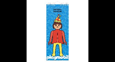 Lannoo Graphics - Birthday Calender - Verjaardagskalender - PLAYMOBIL - 4Talig - 130 x 325 mm