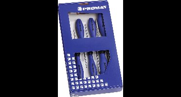 Promat 6-delige schroevendraaierset - torx
