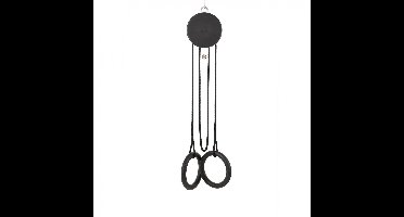 NOHRD Slingtrainer Sling Zwart – Functionele Trainingsset van Hout | Traploos Instelbaar | Geschikt voor Binnen en Buiten