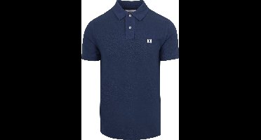 King Essentials The Rene Poloshirt Donkerblauw (navy) - Maat L - Heren - Polo shirt Heren met Korte mouw