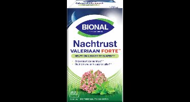 Bional Nachtrust Valeriaan Forte - 2 x 60 capsules - Voordeelverpakking