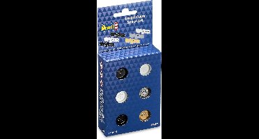 Revell Hobbyverf Enamel verf - 32209 Verfkleuren voor Ruimtevaart - 6x14ml - Enamel Set Verf set