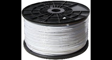 SAT-Koaxialkabel 1,0 / 4,8, 3-fach.geschirmt, 128x0,12mm ALU-Geflecht, 2x doppelt kaschierte ALU Fol