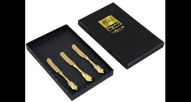 PTMD Messen Cadeaubox - RVS - Titanium Goud - 3 Stuks