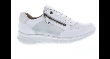 Hartjes Rap Sneakers - Leer - Dames - Wit - Maat 41