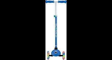 3-Wiel Step - Globber Primo Plus Lights Navy Blue - blauw - lichtgevende wielen - in hoogte verstelbaar - vanaf 3 tot 9 jaar