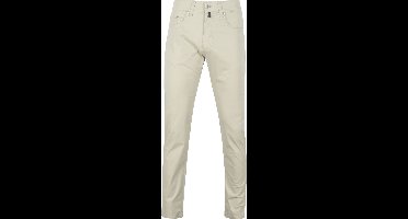Pierre Cardin Broek Lyon Tapered Ecru - Maat W 35 - L 34 - Heren - Five-pocket broek