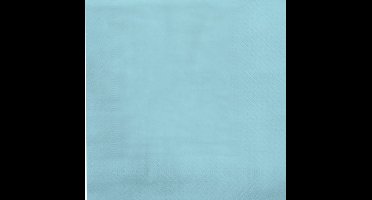 Servetten - Babyblauw - 8 stuks