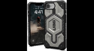 UAG - Monarch Pro Mag geschikt voor iPhone 16e (2025) Hoesje - titanium | titanium