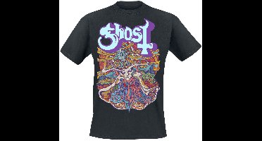 Ghost Satanic Panic Heren T-shirt - zwart - XL