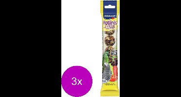 Vitakraft Rollinis Papegaai - Vogelsnack - 3 x 48 g