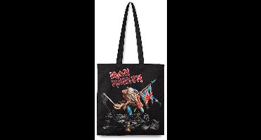 Rocksax Iron Maiden - Trooper Tote bag - Zwart