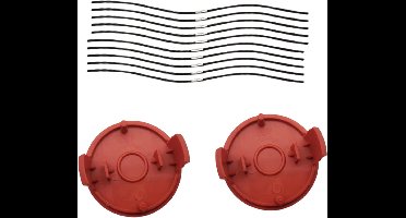 Trimmerdraad en hoes Geschikt voor Bosch AFS 23-37 grastrimmer