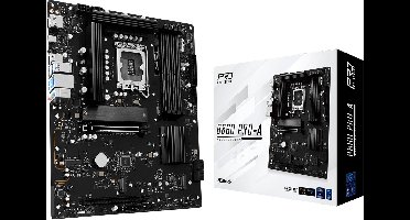 ASRock B860 Pro-A - Moederbord ATX - Socket LGA 1851 - Intel B860 - DDR5 - Realtek 2.5 GB LAN