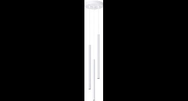 Sollux Lighting Hanglamp Arche - 120x20x20cm - G9 - wit - staal