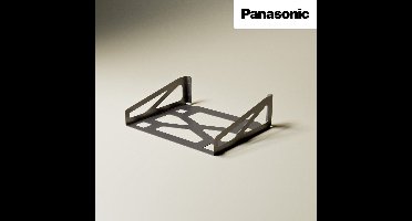 Stackwell Bracket - Gereedschapskist Houder voor Panasonic T-loc Systainer - Toolcase-Bracket - Opbergsysteem - Gereedschapskofferhouder voor muur & wandmontage - Thermisch verzinkt staal - Roestvrij en duurzaam- Schroeven inbegrepen