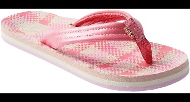 Reef KIDS AHI PINK PLAID Meisjes Slippers - pink plaid