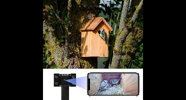 Vogelhuisje Met Camera - Voederhuisje - Nestkast