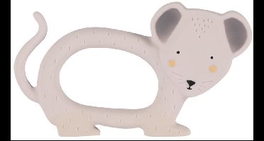 Natuurlijk rubber grijpspeeltje - Mrs. Mouse