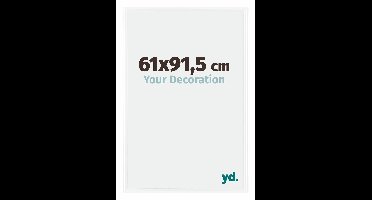Your Decoration - Fotolijst 61x91,5 cm - Kunststof - Wit Hoogglans - Bordeaux